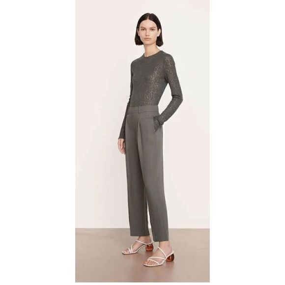 Vince Tailored Pull On Pant in Deep Aegean NWOT Size Large - Picture 7 of 12